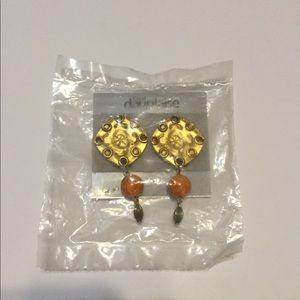 Vintage Carol Dauplaise Clip On Earrings NIP